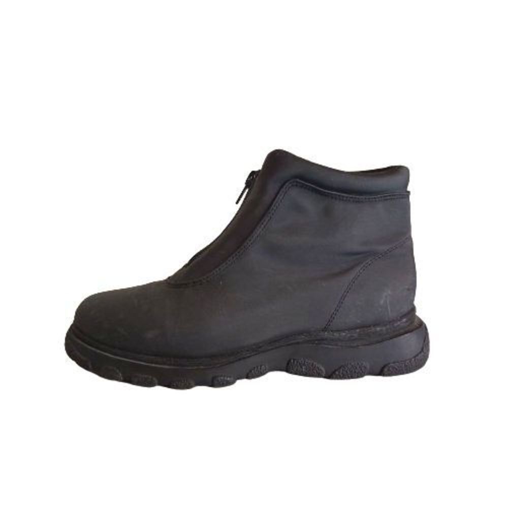 Easy Spirit Women's Black Zip Up Work Hiking Boots Size 8